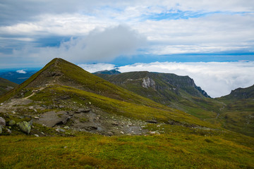 Panorama of Romanian Carpathians