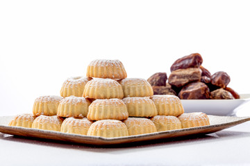 Mamoul with dates, arabic cookies