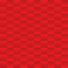 Seamless geometric pattern. Vector. Red background.