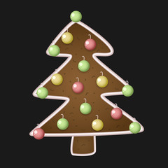 ginger bread christmas tree