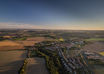 Dresden von oben, Bannewitz, Possendorf