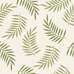 Fototapeta premium palm leaf pattern