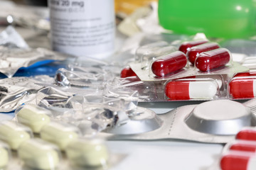 Medical waste. Expired drugs