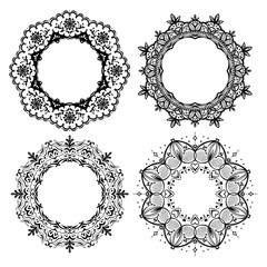 レース素材02 / 豪華で可愛い / 4パターン