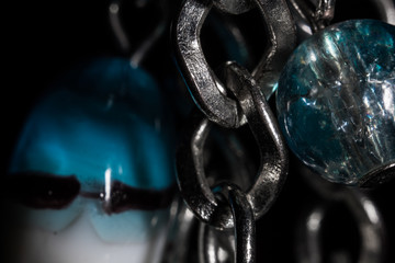 Abstract background from the chains and balls