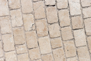 Background of stone pavement texture photo