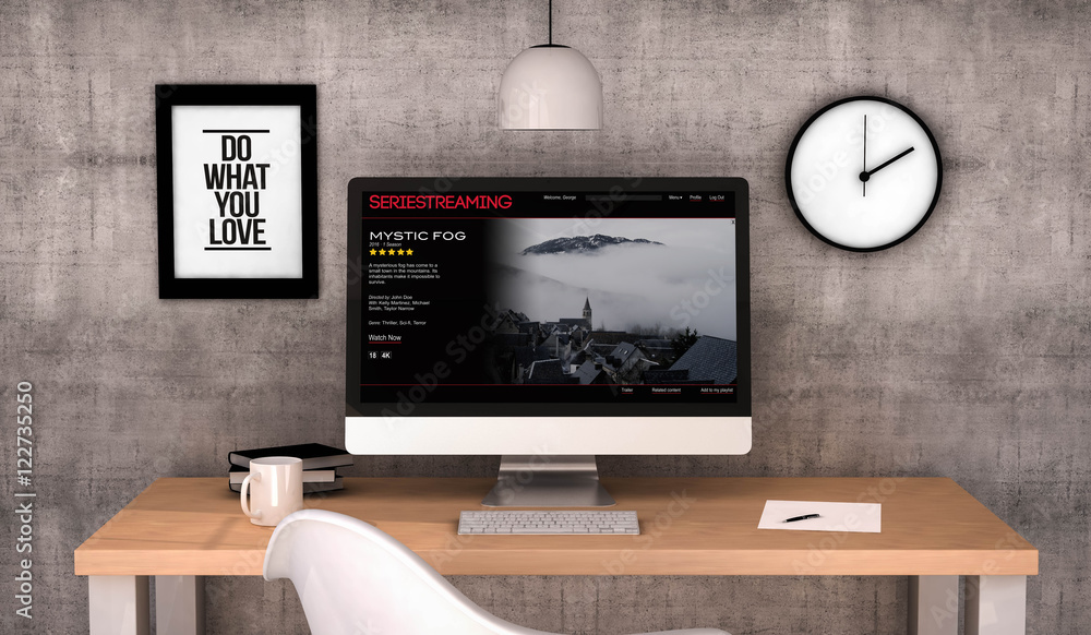 Poster workspace computer series streaming
