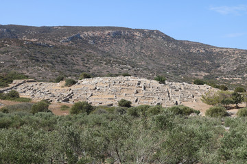 Fototapeta premium Ruinen von Gornia, Kreta