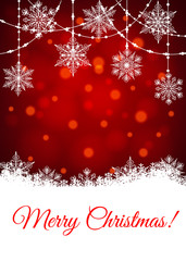 Christmas shiny card