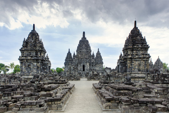 Sewu Temple near Prambanan, Java, Indonesia