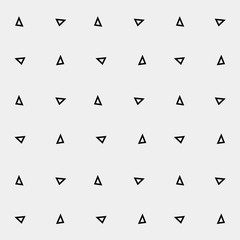 Pattern minimalist background triangle, retro vintage design vector, geometric