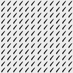 Monochrome minimalist hand drawn pattern dash