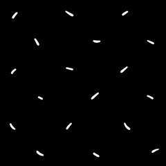 Monochrome minimalist hand drawn pattern dash