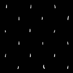 Monochrome minimalist hand drawn pattern dash