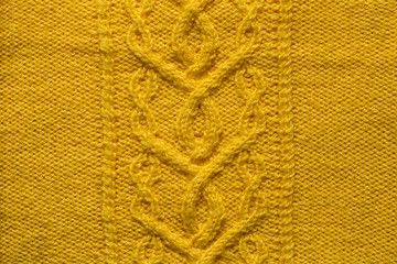 Knitted handmade texture