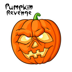 Halloween scary pumpkin 