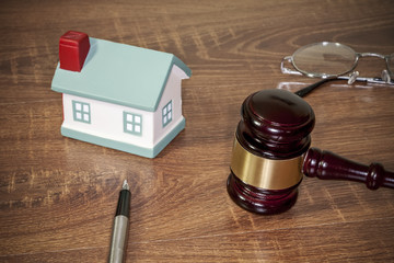 gavel on the table