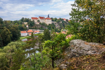 Fototapeta na wymiar Castle Bechyne, South Bohemia, Czech Republic.