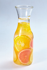 summer lemonade isolated