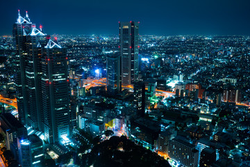 Shinjuku night view