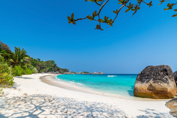 Beach of Similan Koh Miang Island in national park, Thailand