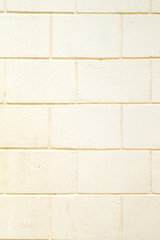 close up grunge white brick wall texture background