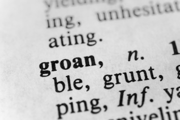 Groan