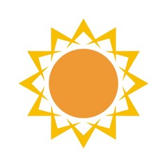 Sun vector design