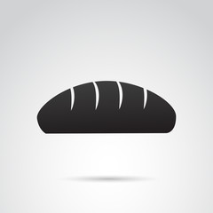 Bread vector icon.