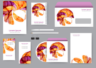 Abstract identity template