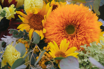 Bouquet of sunflowers
