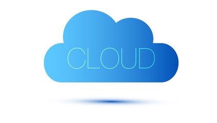 connessione, cloud, internet, nuvola