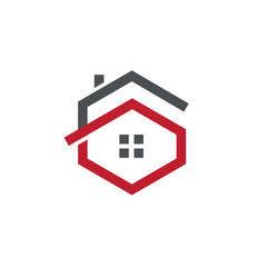 Letter G logo with real estate logo, letter G with roofing logo
