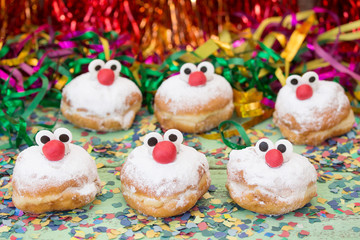 Pappnasen Krapfen