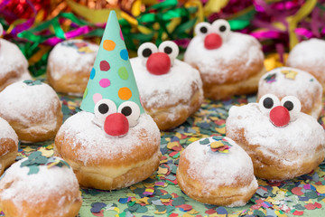 Pappnasen Krapfen