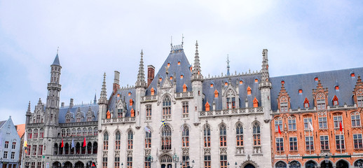 Fototapeta premium Bruges is the capital and largest city of the province of West Flanders in the Flemish Region of Belgium, in the northwest of the country.