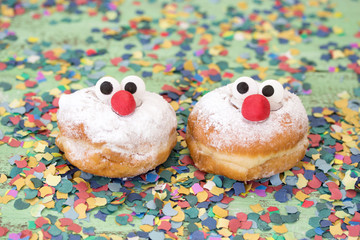 Pappnasen Krapfen
