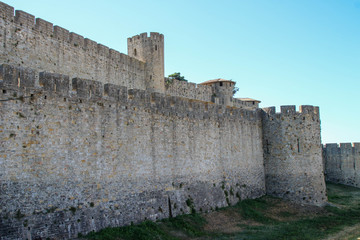 Rempart de la ciré de Carcassonne 