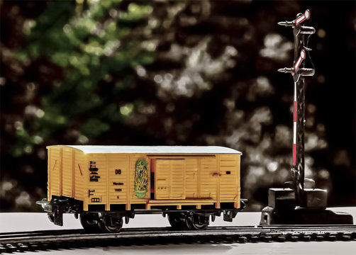 Modellbahn Wagon Trix Express