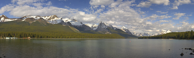 Obraz premium Maligne Lake, Jasper National Park