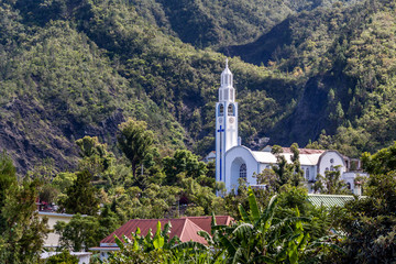 Eglise de Cilaos
Le cirque de Cilaos à la Réunion