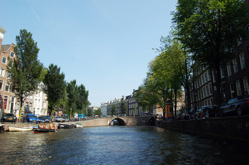 Fototapeta na wymiar Amsterdam canal