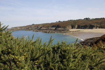 Plage en automne / Côte d'émeraude 