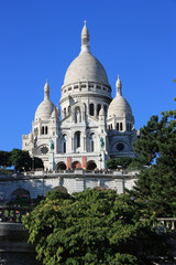 L'église du Sacré-Coeur à Paris, France