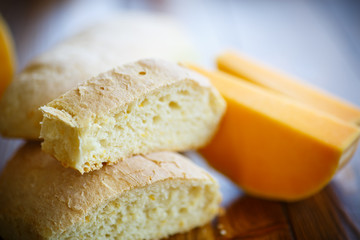 baked pumpkin bread