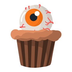 Halloween symbol vector.