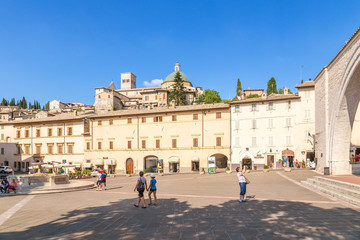 Fototapeta premium Assisi, Italy. The area in the old town