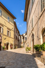 Fototapeta na wymiar Assisi, Italy. Old street