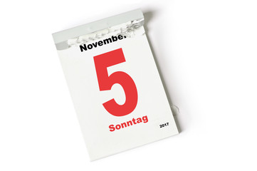 5. November 2017