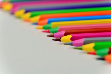 Naklejka premium Colored pencils